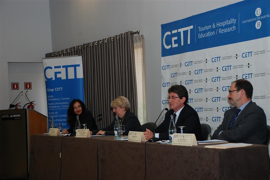 Celebración del Acto con motivo de la Apertura Oficial del Curso Académico CETT 2012/2013